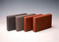 Standard Size Clay Paving Brick Interlocking Brick Pavers 30 / 40 / 50 / 60mm